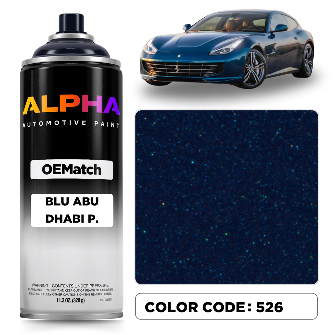 Ferrari Blu Abu Dhabi 526 | OEMatch Spray Can