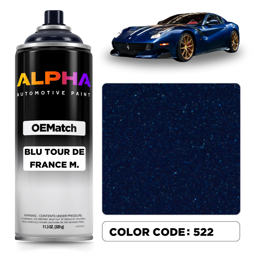 Ferrari Blu Tour de France 522 | OEMatch Spray Can