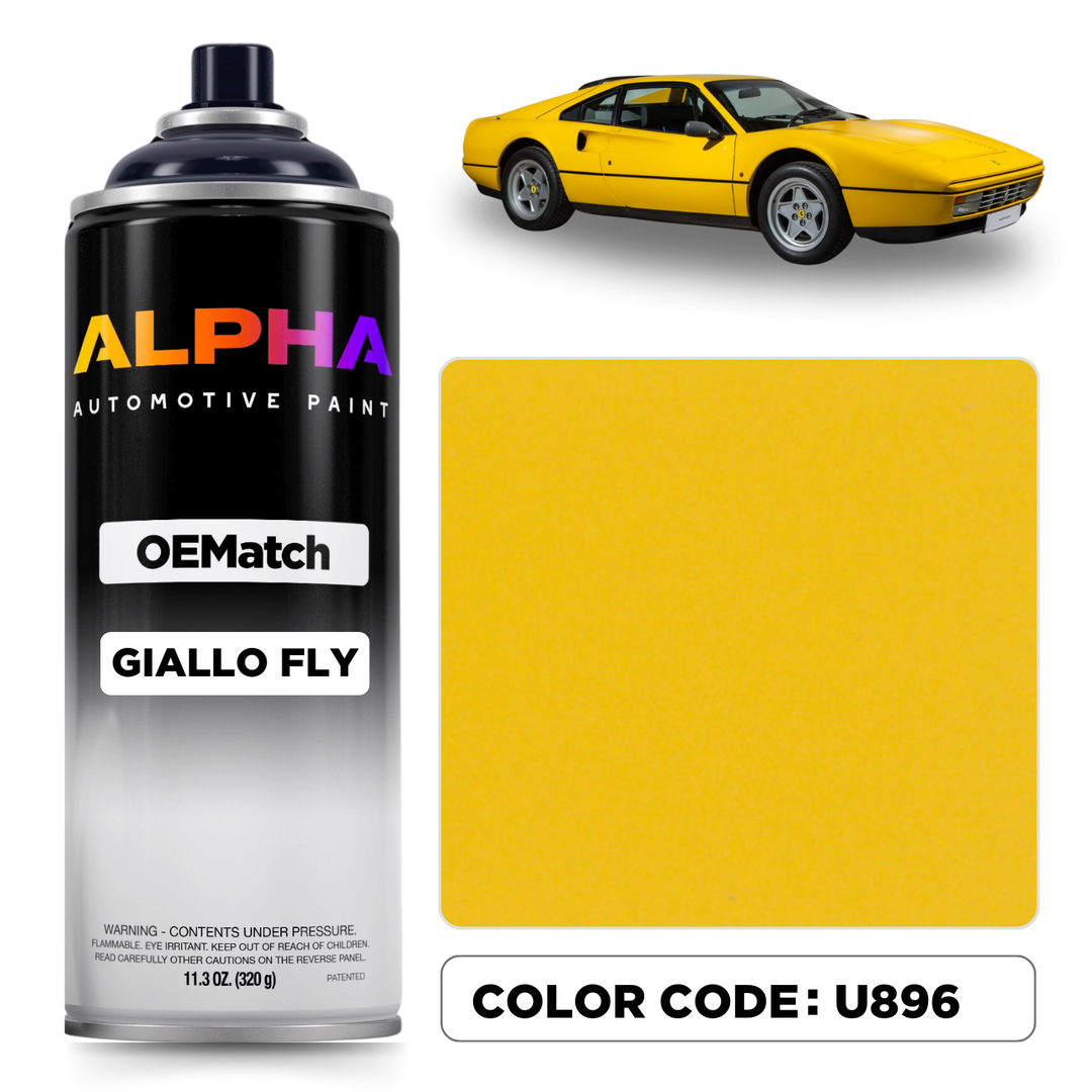 Ferrari Giallo Fly U896 | OEMatch Spray Can