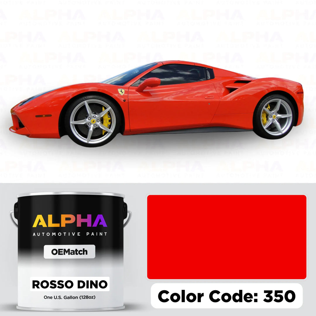 Ferrari Rosso Dino 350 | OEMatch Basecoat