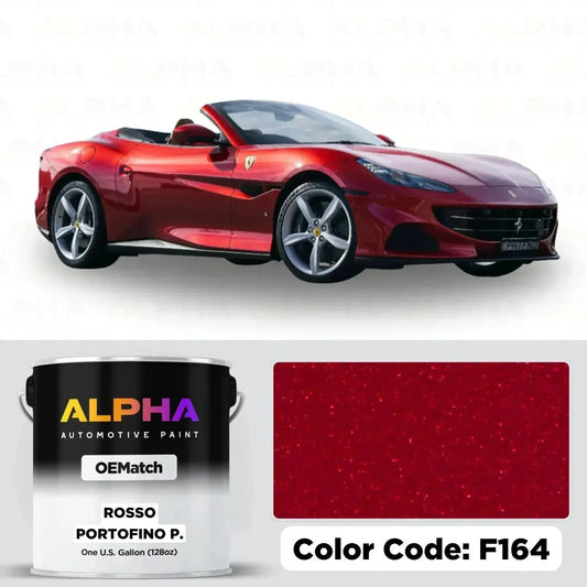 Ferrari Rosso Portofino Pearl F164 | OEMatch Basecoat