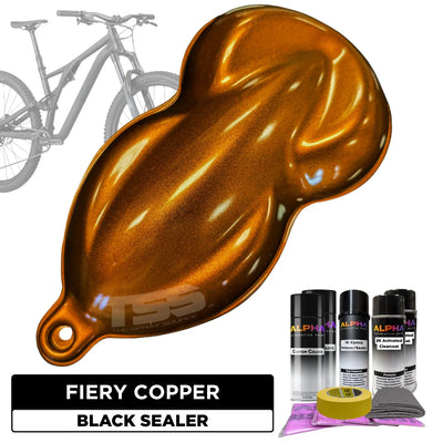 Fiery Copper Bike Paint Kit