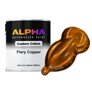 Fiery Copper Pearl Midcoat Paint Basecoat