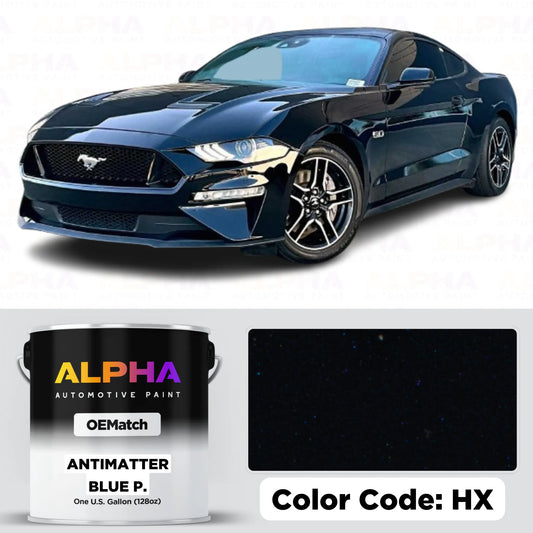 Ford Antimatter Blue Pearl HX / 1BXEWHA | OEMatch Basecoat