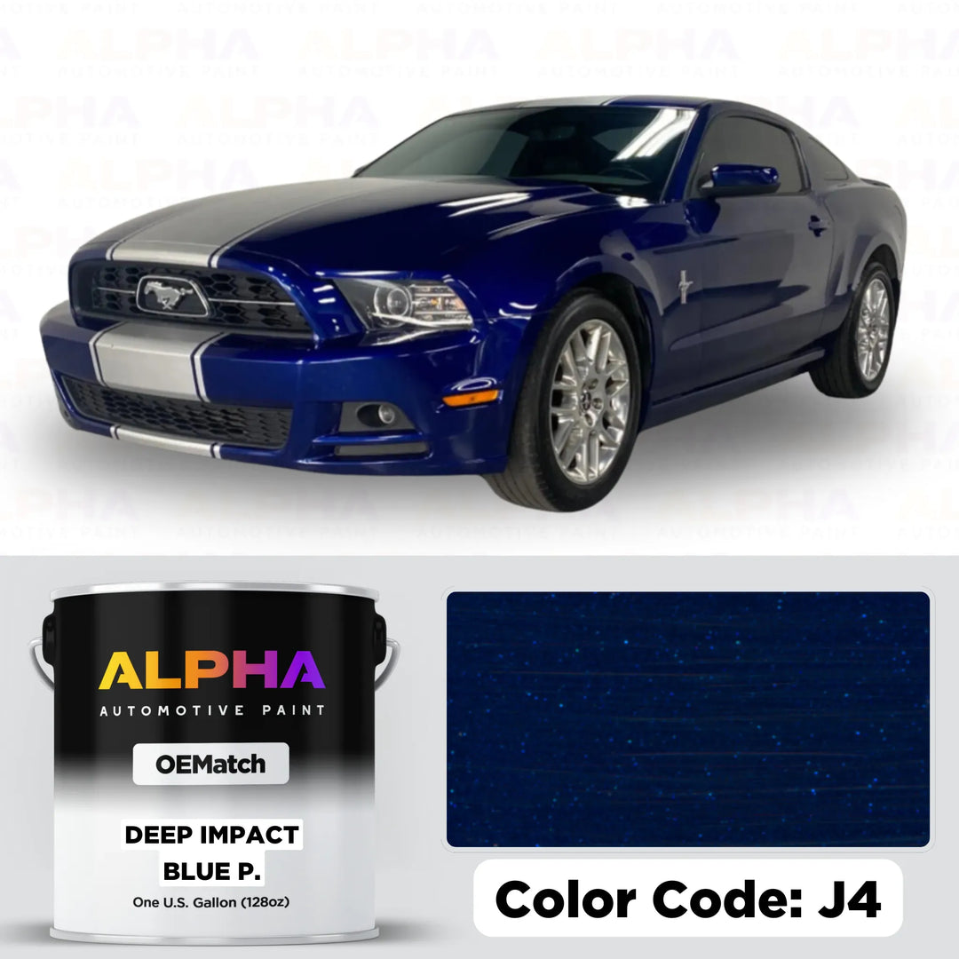 Ford Deep Impact Blue J4 | OEMatch Basecoat