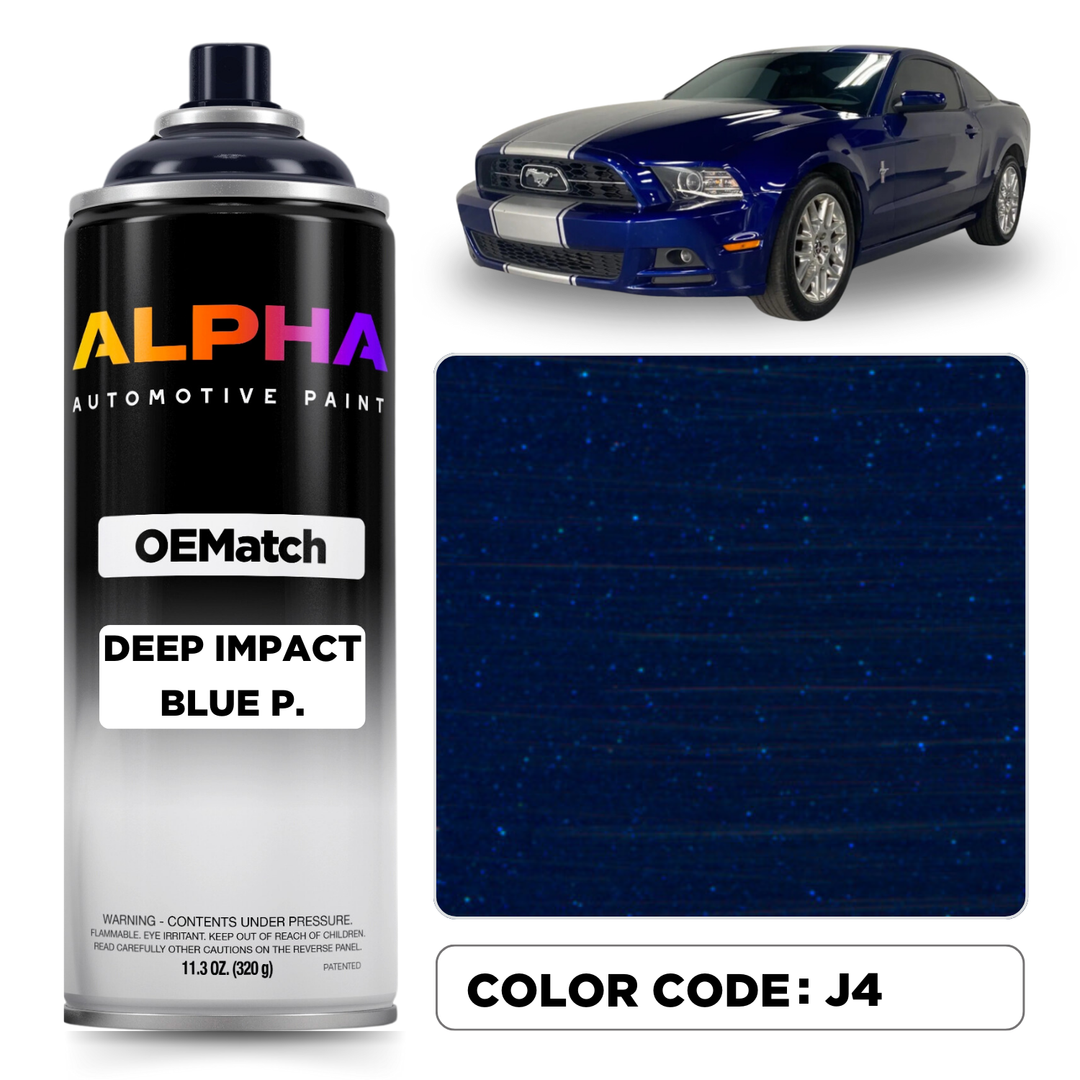 Ford Deep Impact Blue J4 | OEMatch Spray Can