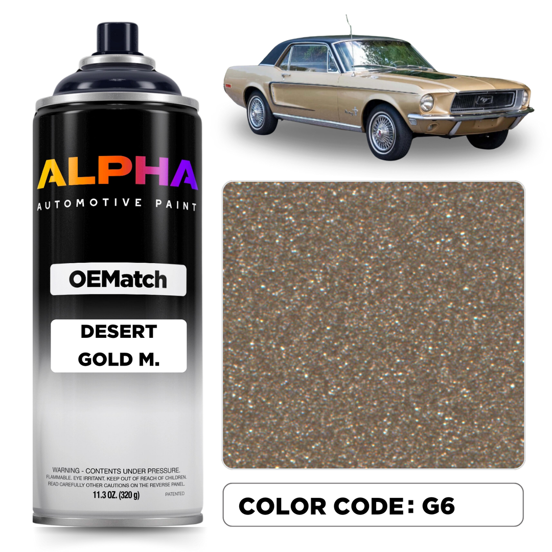 Ford Desert Gold Metallic G6 | OEMatch Spray Can