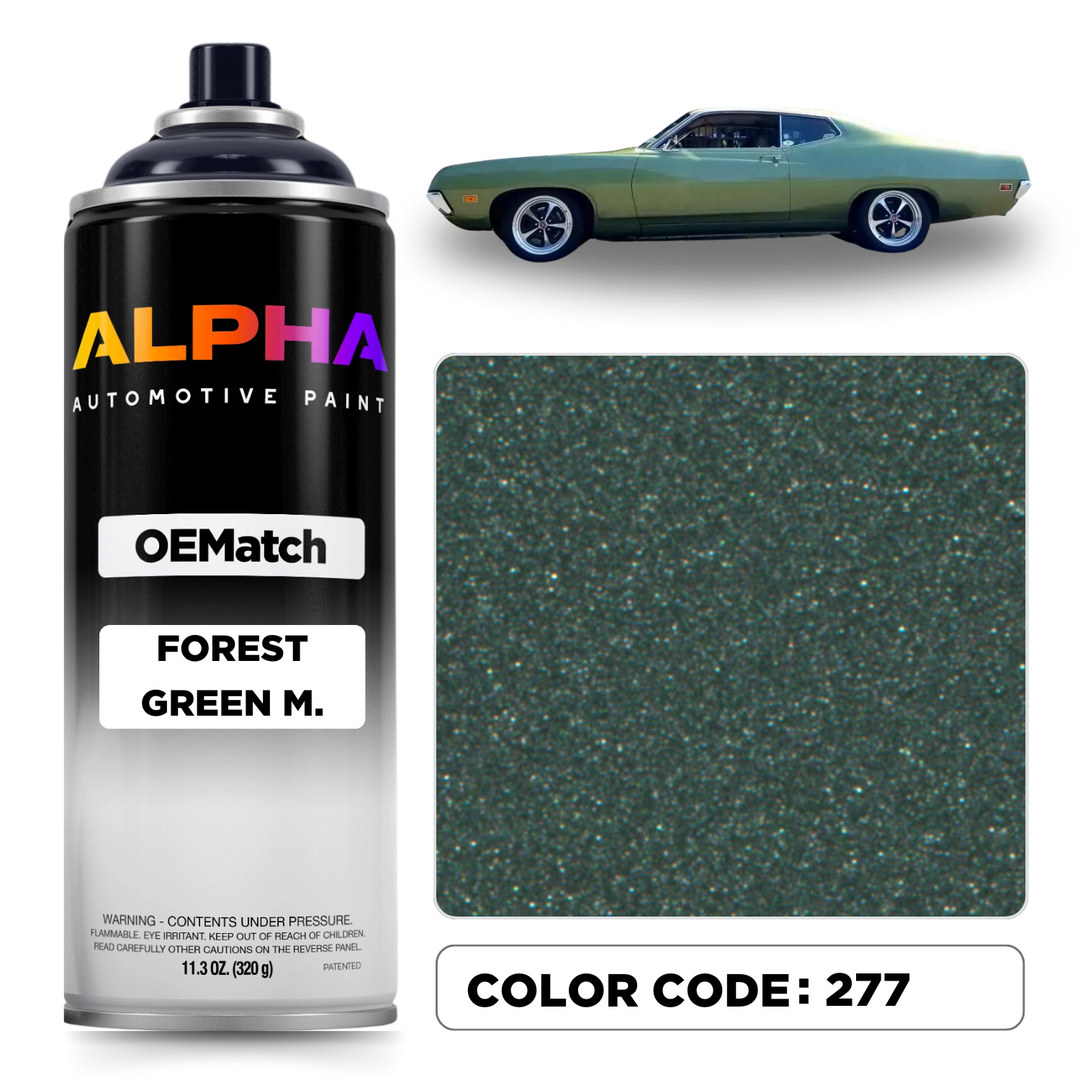 Ford Forest Green Metallic 277 | OEMatch Spray Can