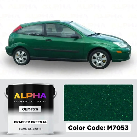 Ford Grabber Green Metallic M7053 | OEMatch Basecoat