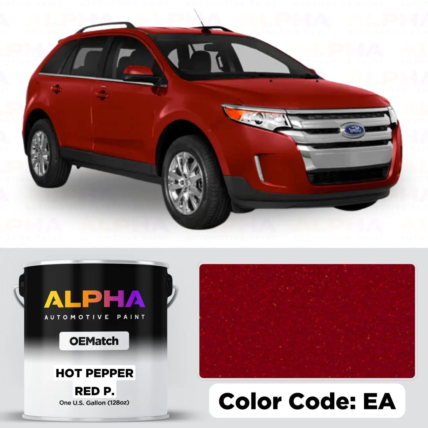 Ford Hot Pepper Red Pearl EA | OEMatch Basecoat