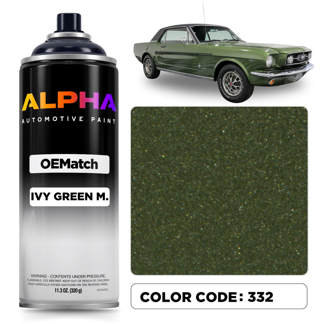 Ford Ivy Green Metallic 332 | OEMatch Spray Can