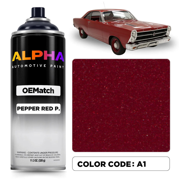 Ford Pepper Red Pearl A1 | OEMatch Spray Can