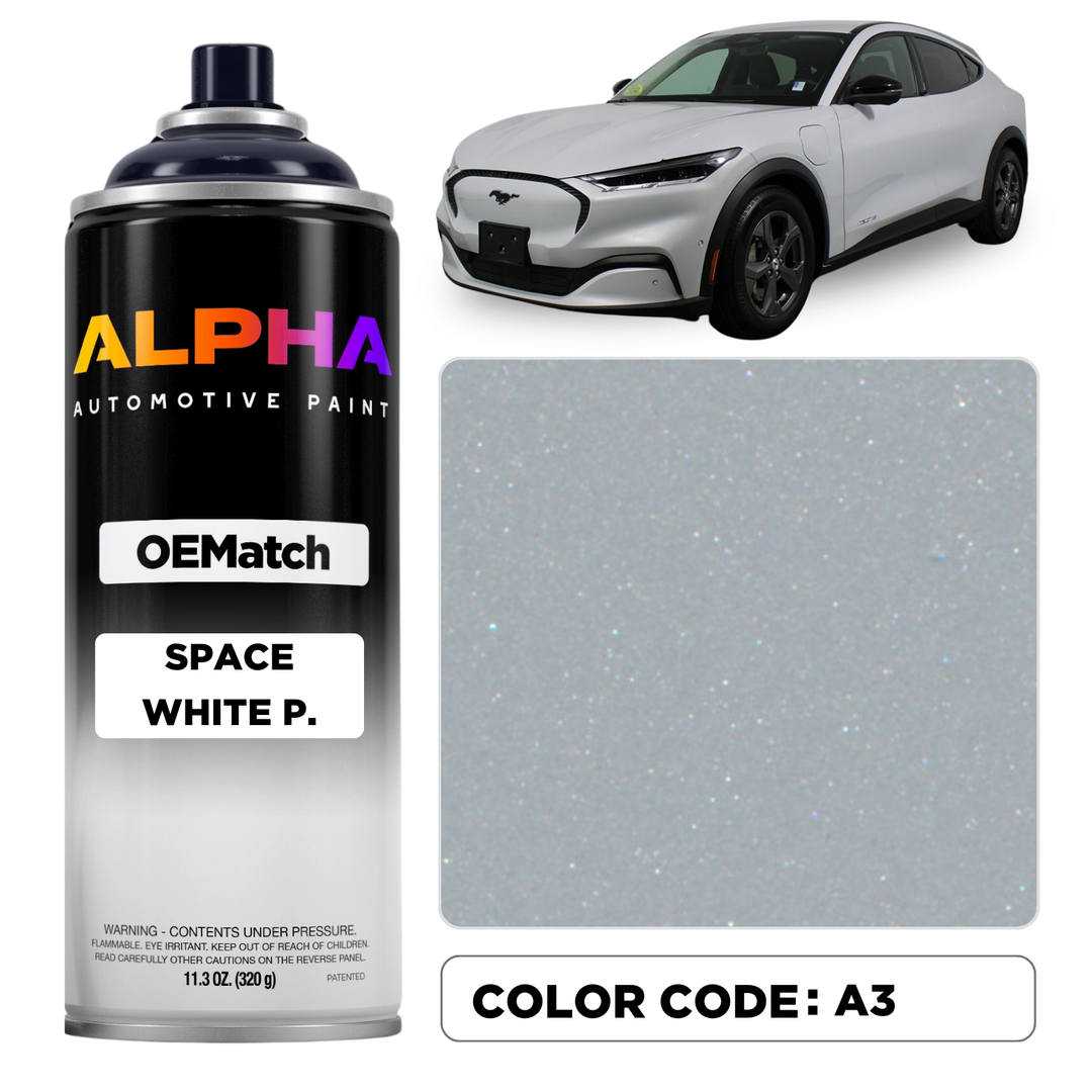 Ford Space White Pearl A3 / A3 | OEMatch Spray Can