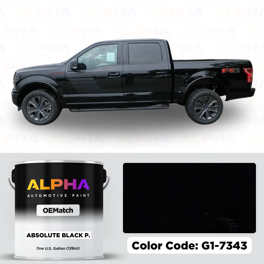 Ford Absolute Black Pearl G1 / G1-7343 | OEMatch Spray Can