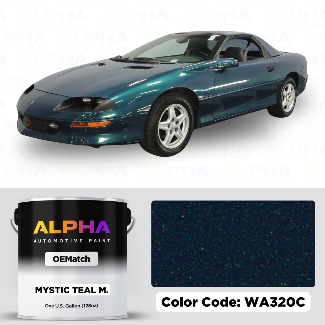 GM Mystic Teal Metallic WA320C / 79-320C | OEMatch Basecoat