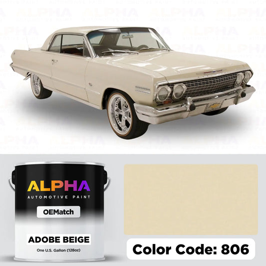 GM Adobe Beige 806 | OEMatch Basecoat