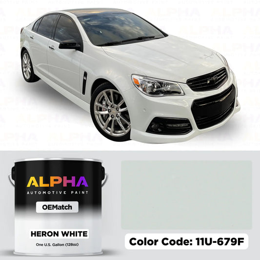 GM HERON WHITE 11U-679F / J073 | OEMatch Basecoat