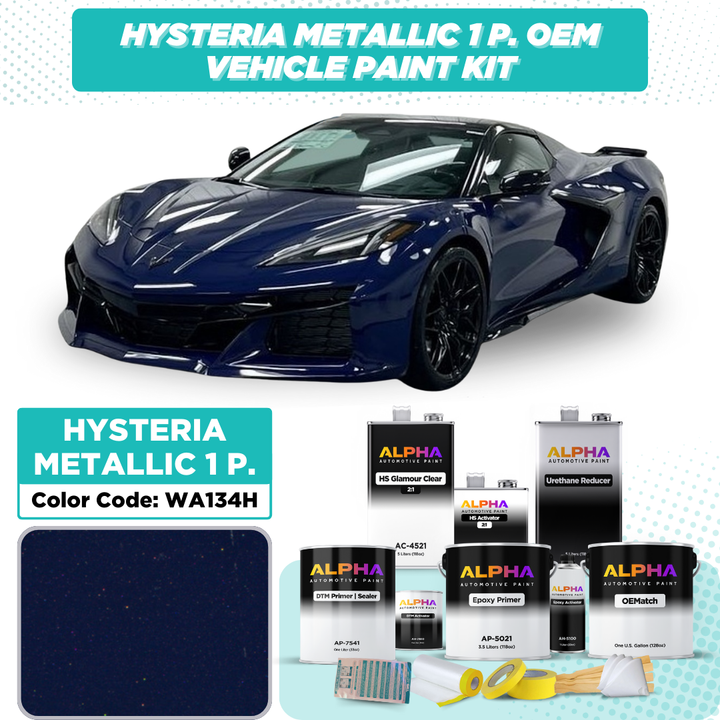 GM Hysteria Metallic 1 P. WA134H | OEMatch Vehicle Paint Kit