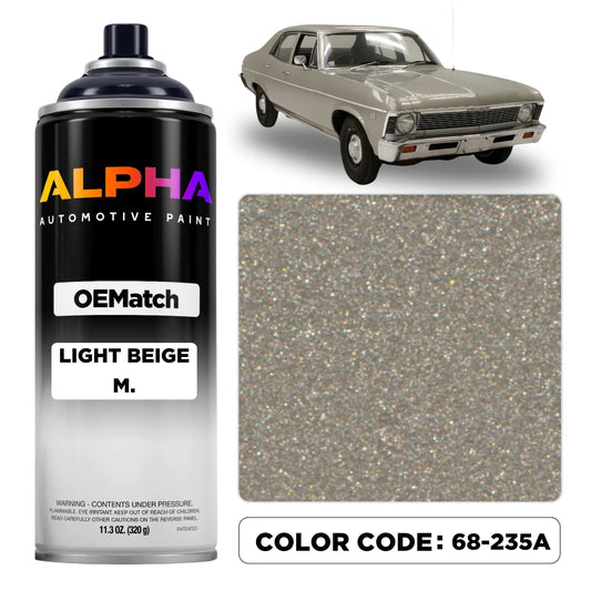 GM Light Beige Metallic 68-235A / 3K9 | OEMatch Spray Can