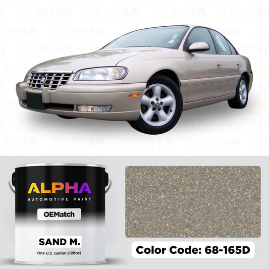 GM Sand Metallic 68-165D | OEMatch Basecoat