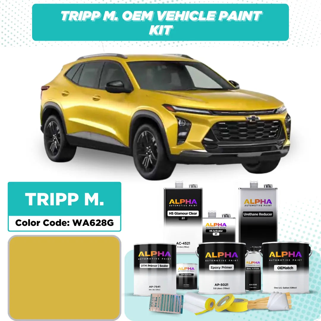 GM Tripp Metallic WA628G | OEMatch Vehicle Paint Kit