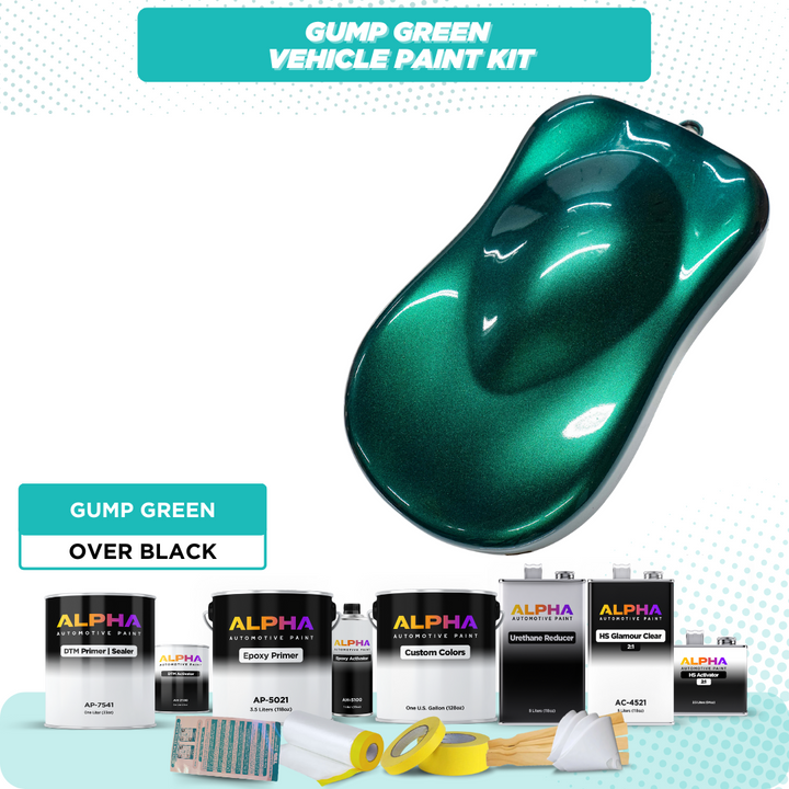 Gump Green Vehicle Paint Kit