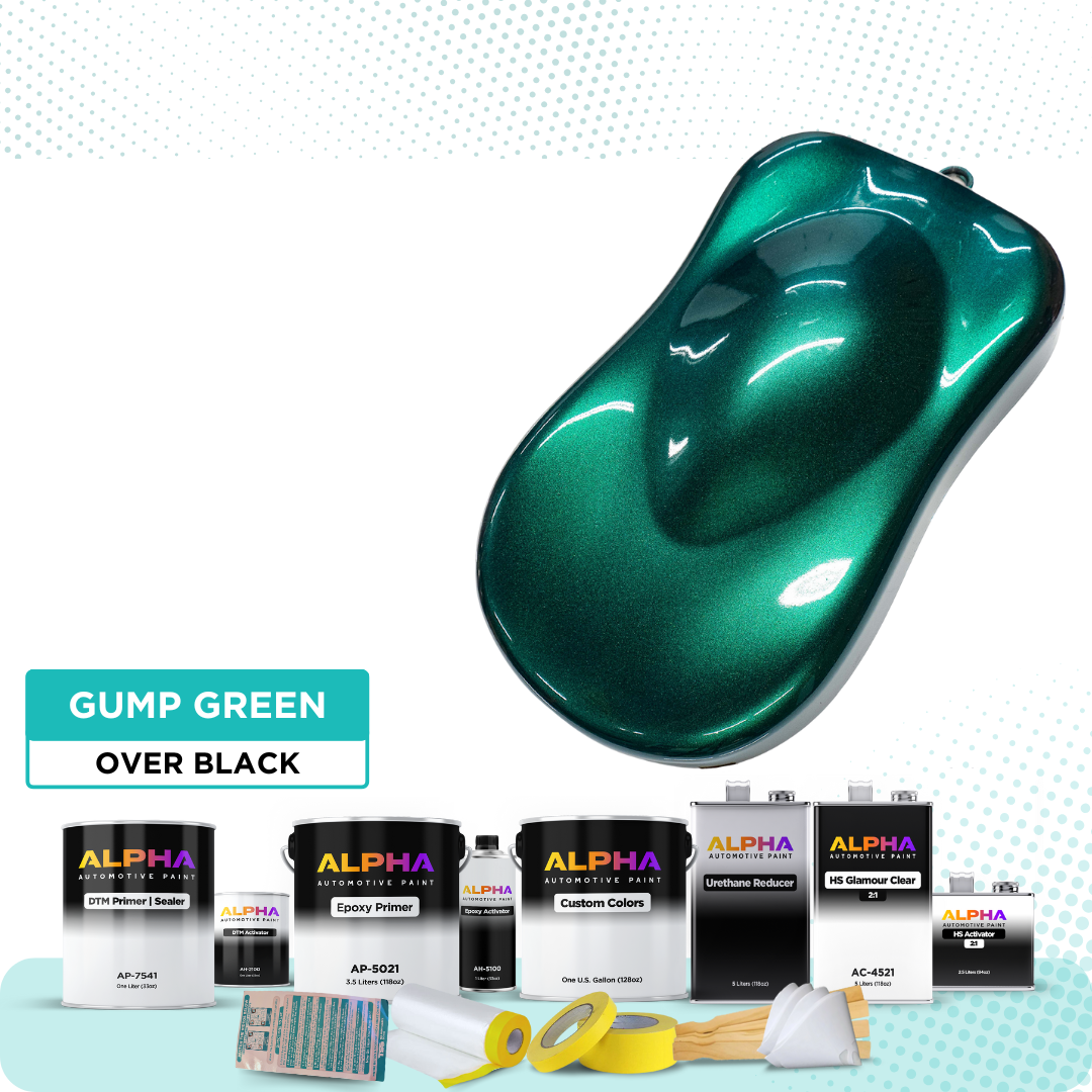 Gump Green Vehicle Paint Kit