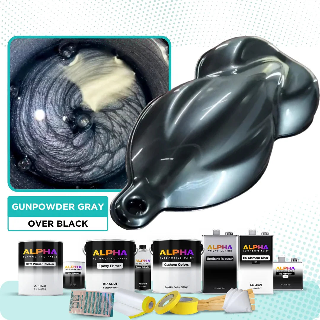 Gunpowder Gray Vehicle Paint Kit
