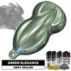 Green Elegance Motorcycle Paint Kit
