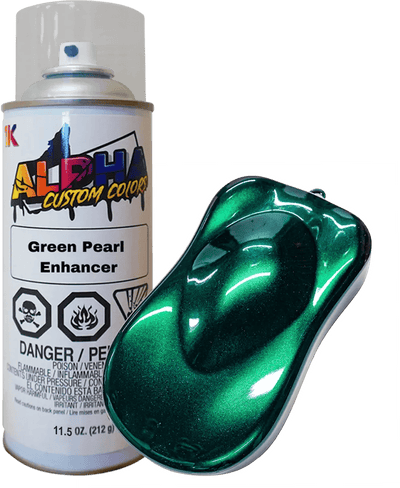 Green Pearl Enhancer Spray Can Midcoat
