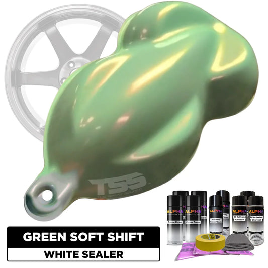 Green Soft Shift Wheel Paint Kit