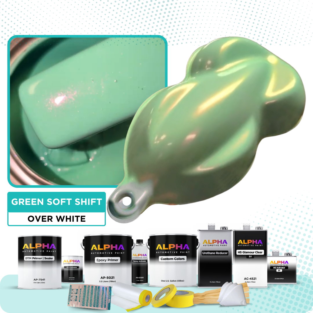 Green Soft Shift Vehicle Paint Kit