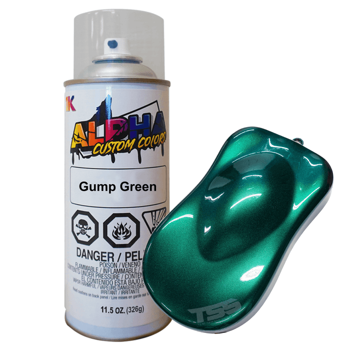 Gump Green Spray Can Midcoat - The Spray Source - Alpha Pigments