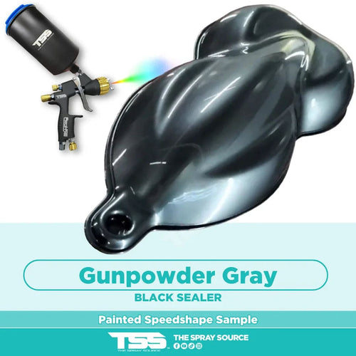 Gunpowder Gray Painted Sample (Black Ground Coat)