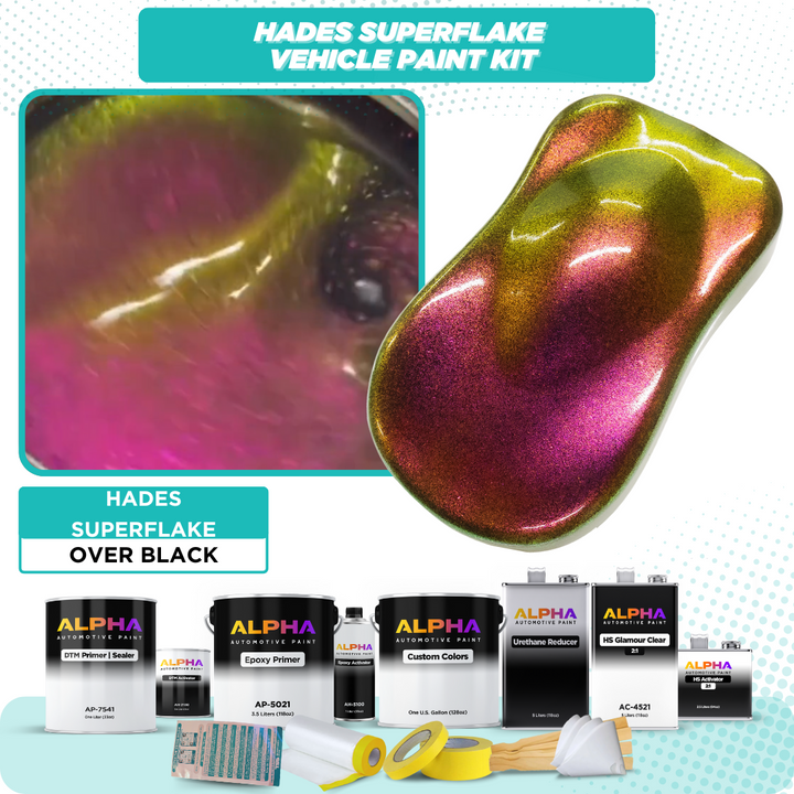 Hades SuperFlake Vehicle Paint Kit