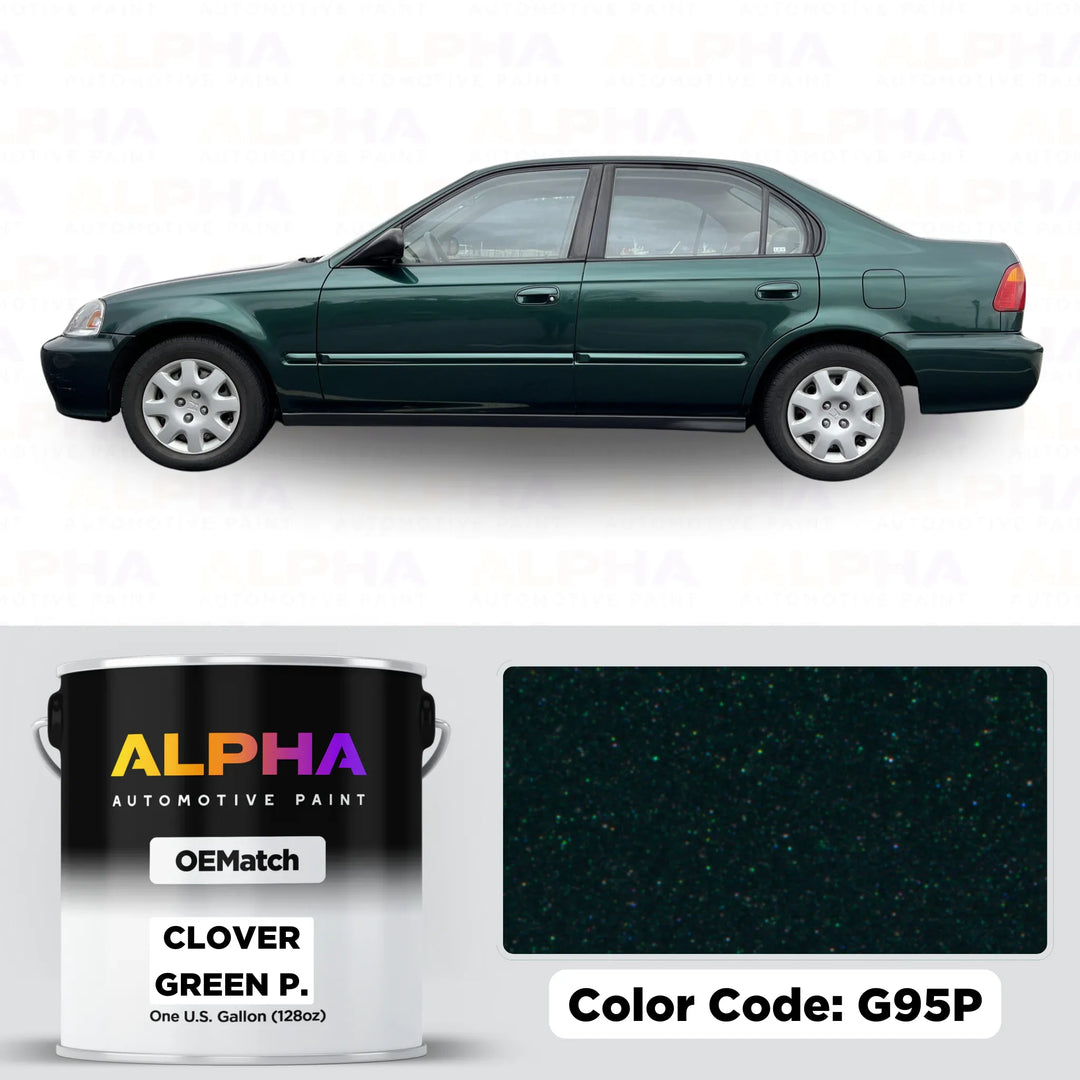 Honda Clover Green Pearl G95P | OEMatch Basecoat