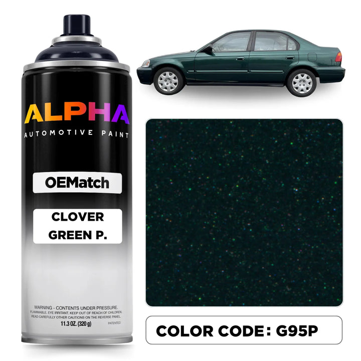 Honda Clover Green Pearl G95P | OEMatch Spray Can