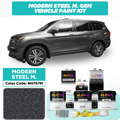 HONDA MODERN STEEL M. NH797M | OEMatch Vehicle Paint Kit