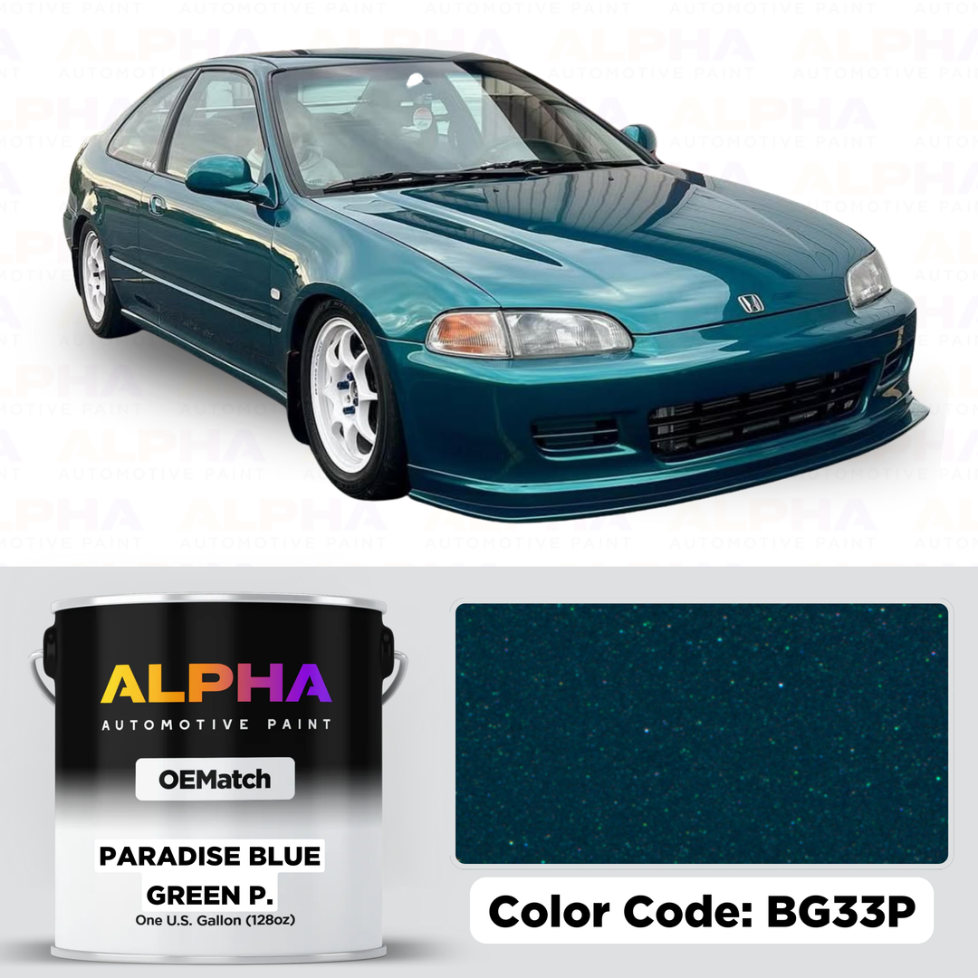 Honda Paradise Blue-Green Pearl BG33P | OEMatch Basecoat