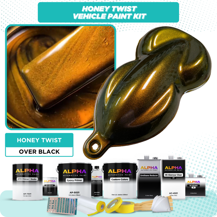 Honey Twist Vehicle Paint Kit
