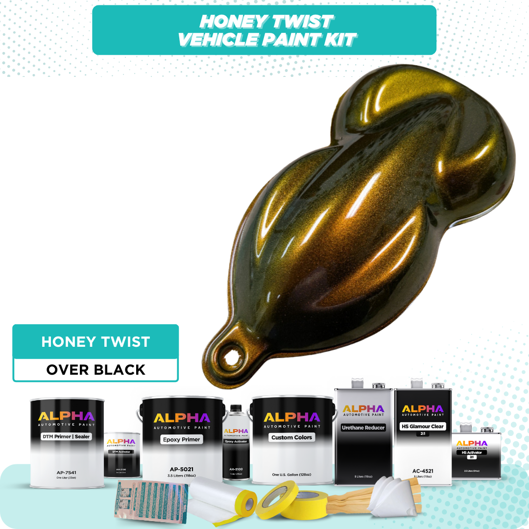 Honey Twist Vehicle Paint Kit