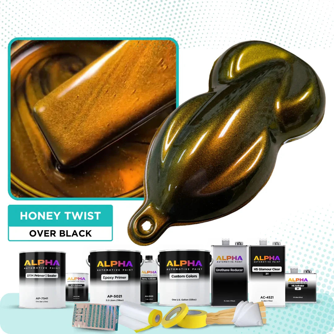 Honey Twist Vehicle Paint Kit