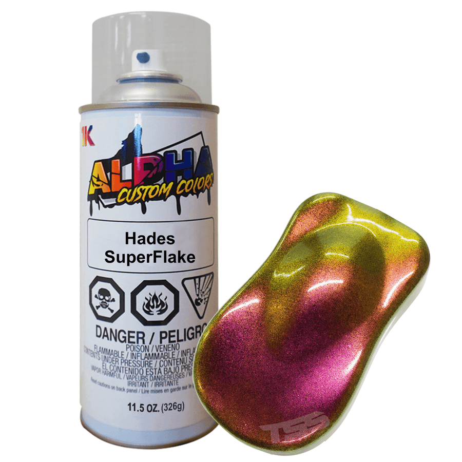 Hades Superflake Pearl Spray Can Midcoat - The Spray Source - Alpha Pigments