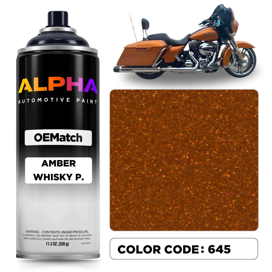 Harley-Davidson Amber Whisky P. 645 | OEMatch Spray Can