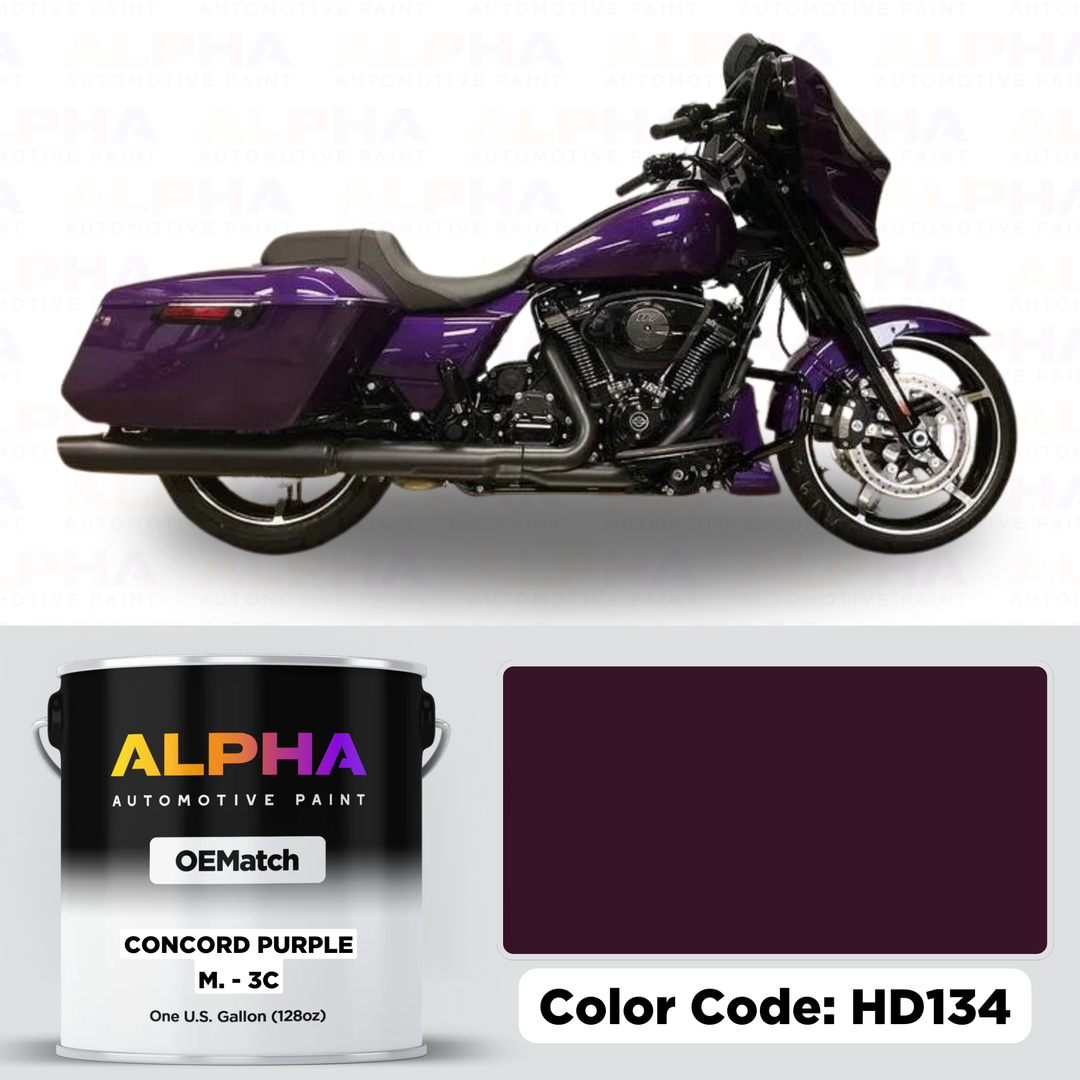 Harley-Davidson Concord Purple Metallic - 3C HD134 | OEMatch Basecoat