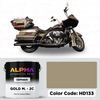 Harley-Davidson Gold Metallic - 2C HD133 | OEMatch Basecoat