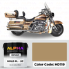 Harley-Davidson Gold Metallic 2C HD119 | OEMatch Basecoat