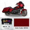 Harley-Davidson Red Metallic 3C HD104 | OEMatch Basecoat