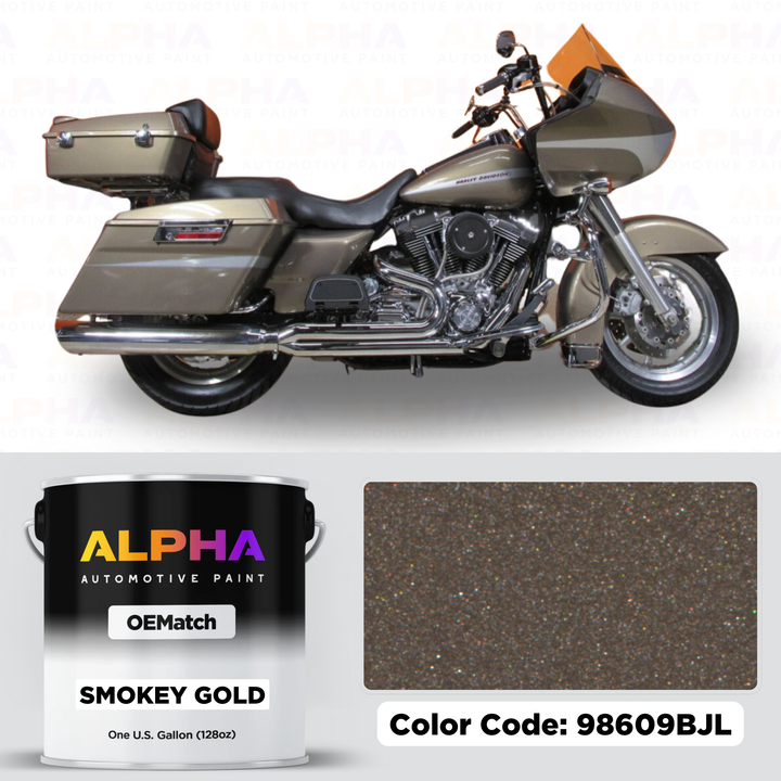 Harley-Davidson Smokey Gold 98609BJL | OEMatch Basecoat