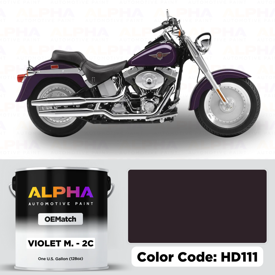 Harley-Davidson Violet Metallic 2C HD111 | OEMatch Basecoat